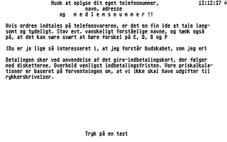 ST-OP Velkommen Disk atari screenshot
